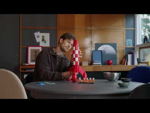 Vidéo LEGO Ideas 21367 : La fusée de Tintin