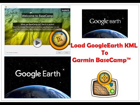 How to Import  KML in Garmin  BaseCamp