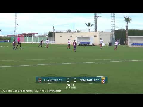 Ronda 1/2 Final. Levante UD "C" 1 - 0 SP. Mislata UF "B" (Raul Lopez)