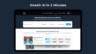 OneAir Elite Plan: Lifetime Subscription (Save on Business, First, Premium Class Flights, Hotels & More!)