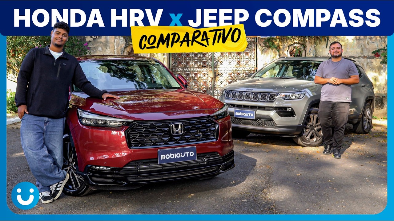 HONDA HR-V X JEEP COMPASS: QUAL O MELHOR SUV NA FAIXA DE R$ 200 MIL?
