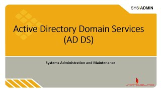 Lecture 04   Active Directory Domain Services ADDS