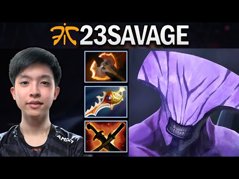 FNATIC.23SAVAGE FACELESS VOID WITH 17 KILLS - DOTA 2 7.26 GAMEPLAY