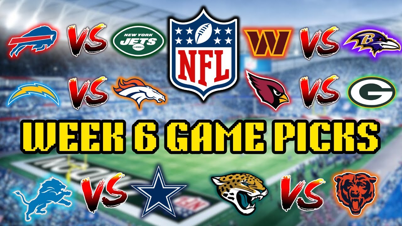 NFL Week 6 Predictions