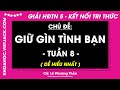 Giải sgk Hoạt động trải nghiệm lớp 5 Tuần 8 - trang 23, 24, 25