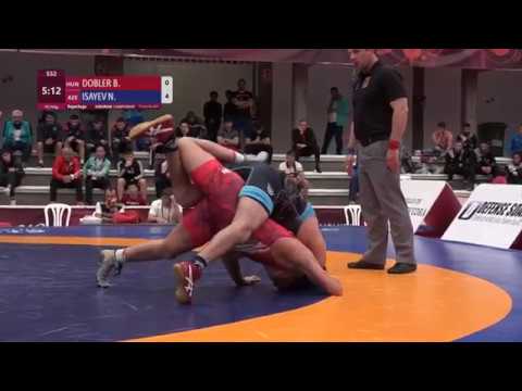 Repechage FS - 74 kg: B. DOBLER (HUN) v. N. ISAYEV (AZE)