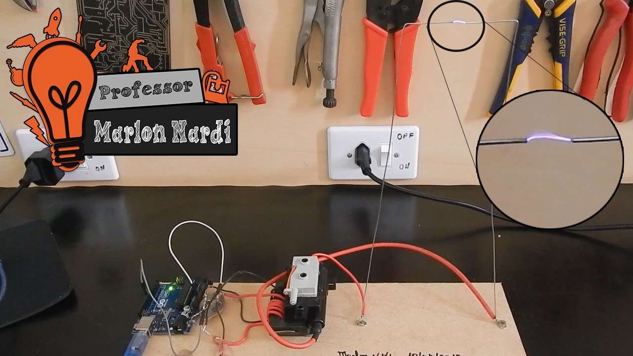 Como Fazer uma Bobina de Tesla que Toca Músicas com Arduino e FlyBack Explicado Fácil