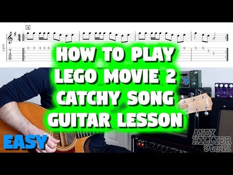 How to Play Lego 2 Catchy song Guitar Lesson Tutorial Melody & Chords