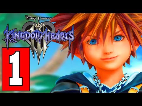 KINGDOM HEARTS 3 - ENGLISH - Walkthrough Part 1 (FULL GAME) Lets Play Playthrough PS4 Pro XBOX 1