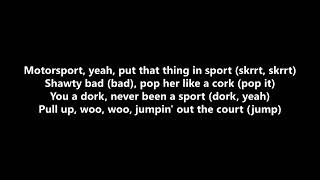 migos nicki minaj cardi b - motorsport lyrics