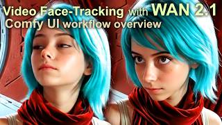 Download the video "Comfy UI workflow overview for WAN 2.1 face tracking"