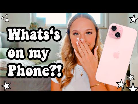 WHAT‘s ON MY PHONE? 🌸 SO SIEHT MEIN HANDY WIRKLICH AUS 🐒 HEY ISI