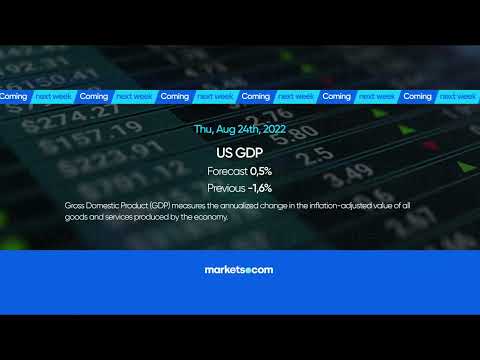 Next Week 21-26/08/2022: US GDP 🟢 EARNINGS NVIDIA 🟢Ge PMI🟢 EARNINGS MARVEL