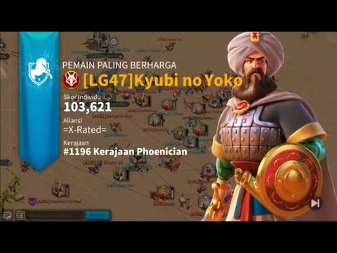 Rise of kingdoms | ark osiris battle | AV61 vs LG47 | LG47 WIN!!!