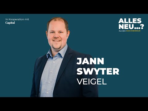 Podcast „Alles neu Aus dem Maschinenraum“ | Folge #57 Jann Swyter von Veigel