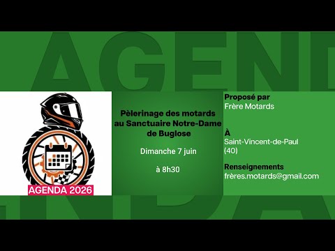 Agenda du 22 mai 2026
