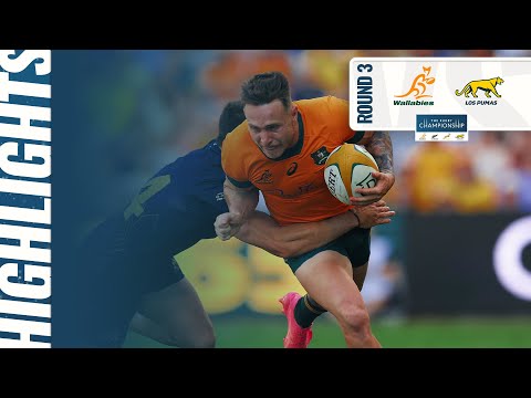 AUSTRALIA v ARGENTINA | The Rugby Championship 2025 | Round 3