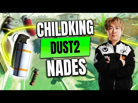 ChildKing Nades — Dust2 vs Lynn Vision — CS2 POV XSE PRO LEAGUE 2025