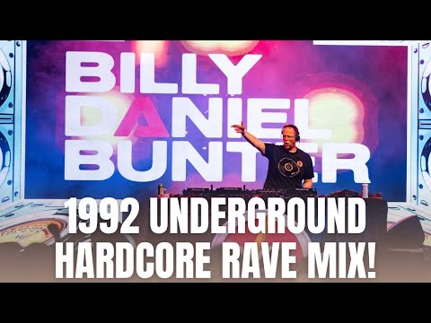 Billy Daniel Bunter – Underground 1992 Rave Mix (No Talking – Rare Raw Hardcore Set)