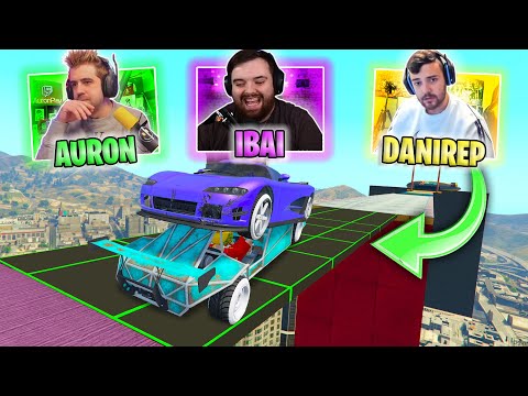 CARA A CARA MEGA ÉPICO!! CON AURONPLAY , IBAI Y AMIGOS! MUCHOS GRITOS Y NERVIOS!! - GTA V ONLINE