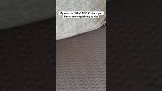 MSC Seascape room is filthy!