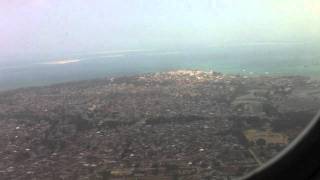 preview picture of video 'Landing in Stone Town, Zanzibar Airport'