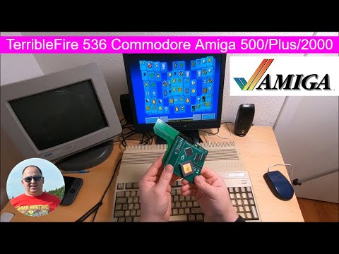 TF536 The Best Accelerator for Commodore Amiga 500 Plus 1000 2000 TerribleFire 536  50MHz 64MB  RAM