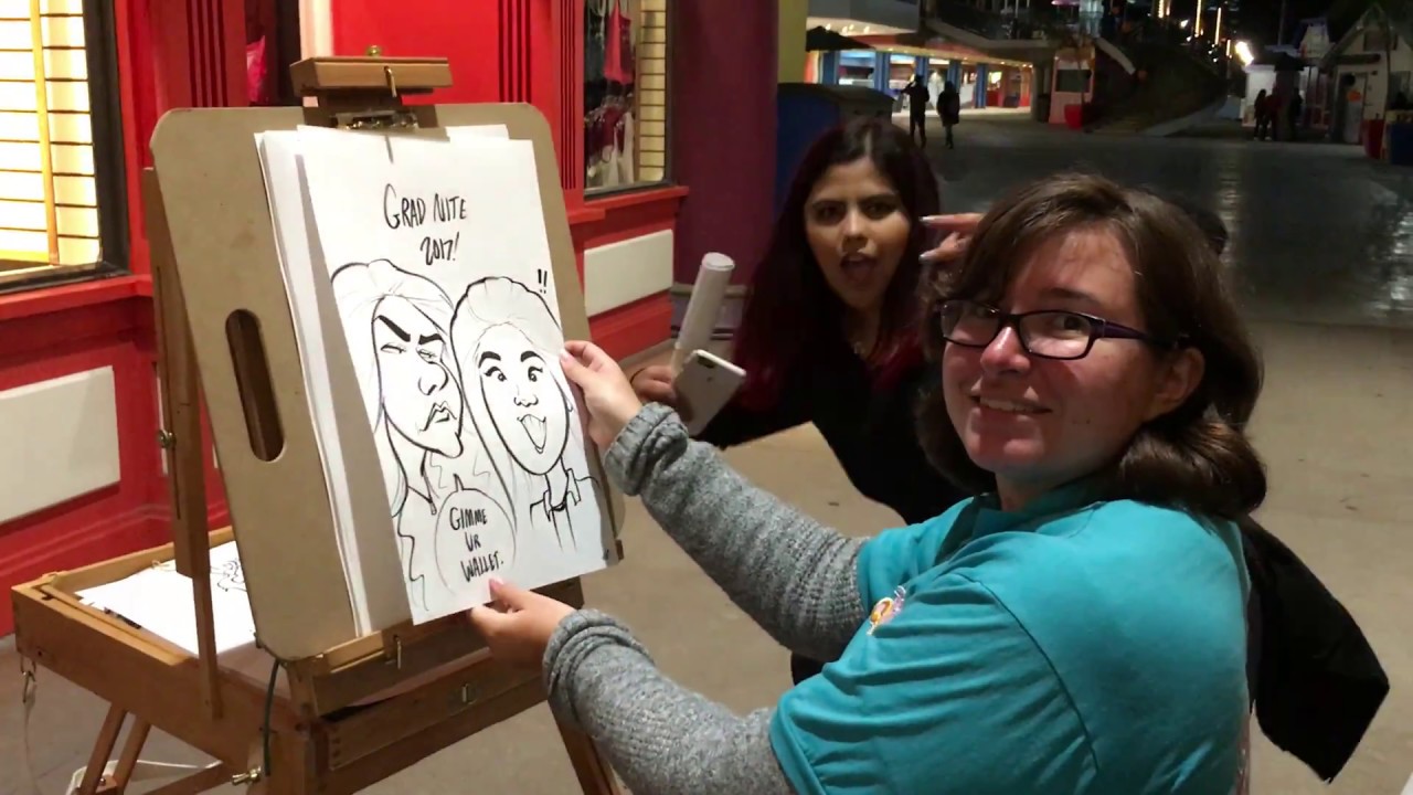 Promotional video thumbnail 1 for Lisa Lumos Caricatures