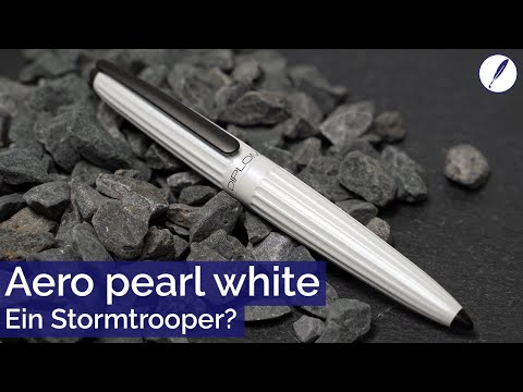 Der Diplomat Aero pearl white - Deutsches Füller Review - Ein Stormtrooper?