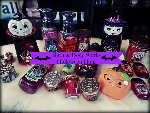 Bath & Body Works Halloween Haul- Candles, Pocket Bac, & More