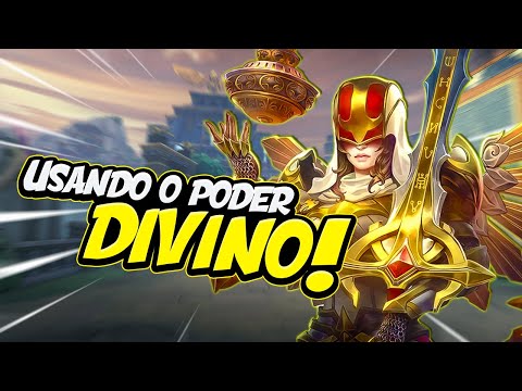 USANDO O PODER DIVINO! NEMESIS JUNGLER - ⚡ Smite BR GM Ranked Conquista