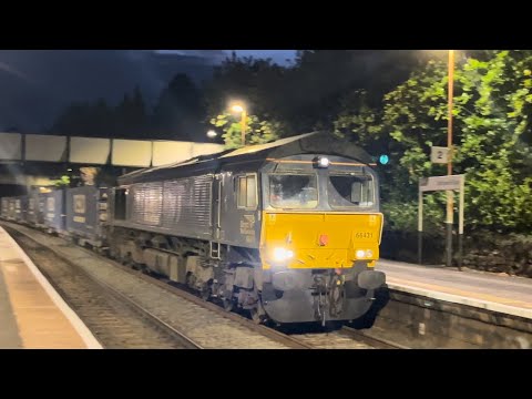 66431 on the tesco liners working 4M36 Wentloog - Daventry (DRS) - Droitwhich Spa- 09/10/22