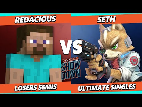Scrims Showdown 79 Losers Semis - Redacious (Steve) Vs. Seth (Fox) Smash Ultimate - SSBU