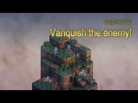 Tactics Ogre: Reborn Gameplay Walkthrough Chapter 4 Pt 23 - Hanging Gardens - Vermillion Stair