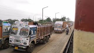 preview picture of video 'Crossing Farakka Barrage'