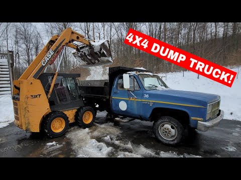 New Square Body Chevy Dump Truck is a BEAST!