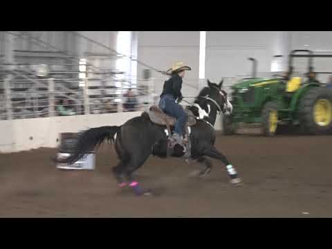 Mckenzie Triplett and Rosie race#1 Walla Walla 9-30-17