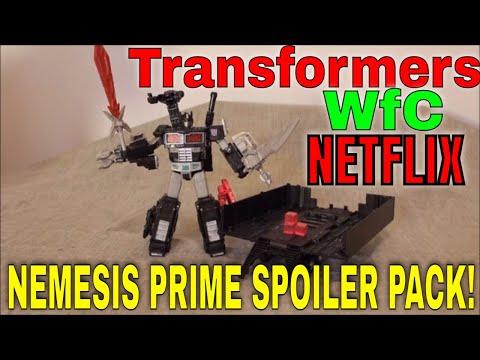 Transformers WFC Netflix Spoiler Pack (Nemesis Prime} - GotBot True Review NUMBER 784