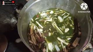 สูตรทำอาหารเมนูบ้านๆแกงยอดพร้าวทรงเครื่อง