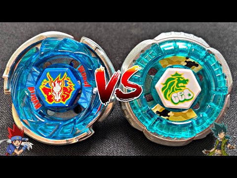 STORM PEGASIS 105RF vs ROCK LEONE 145WB - Beyblade Metal Fight (Remastered)