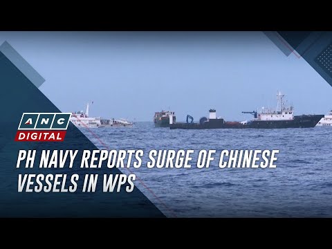 PH Navy reports surge of Chinese vessels in WPS