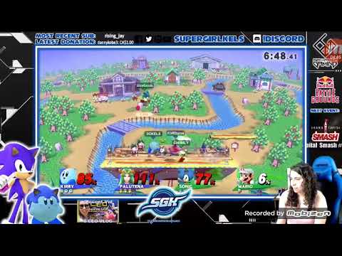 SupergirlKels(Kirby)and KidEDarus(Palutena) vs Jose16Gazza(Sonic) and chumly(Mario)