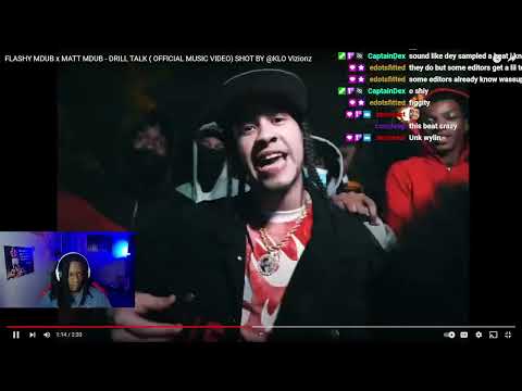 FLASHY MDUB x MATT MDUB - DRILL TALK ( OFFICIAL MUSIC VIDEO) | Dotty Reaction