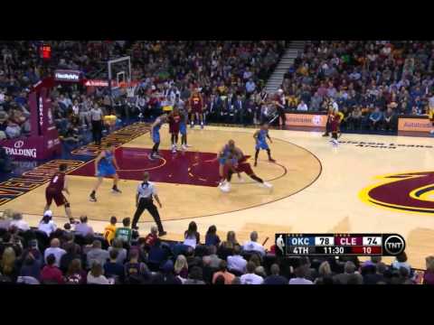 Kevin Love vs Oklahoma City Thunder 17..12.2015 (11Pts)