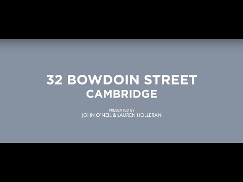 32 Bowdoin Street, Cambridge MA 02138