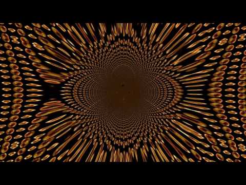 Club Visuals 885 - Yellow diamonds tunnel background