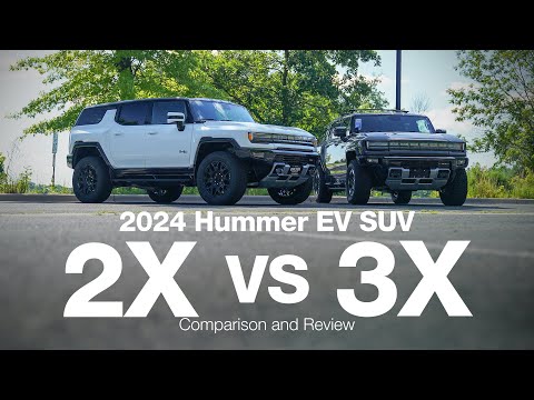 2024 Hummer EV SUV 2x vs 3x | Comparison and Review
