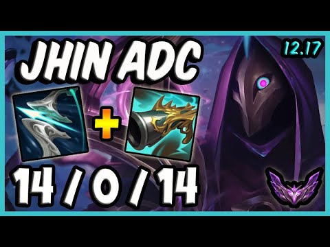 Jhin ADC vs Varus / Korea Master / Patch 12.17 / Season 12 [ 14 / 0 / 14 ] ⭐