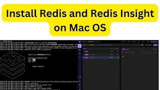 Install Redis Server and Redis Insight on Mac | The K Academy