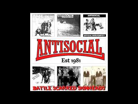 ANTISOCIAL – Battle Scarred Skinheads LP
